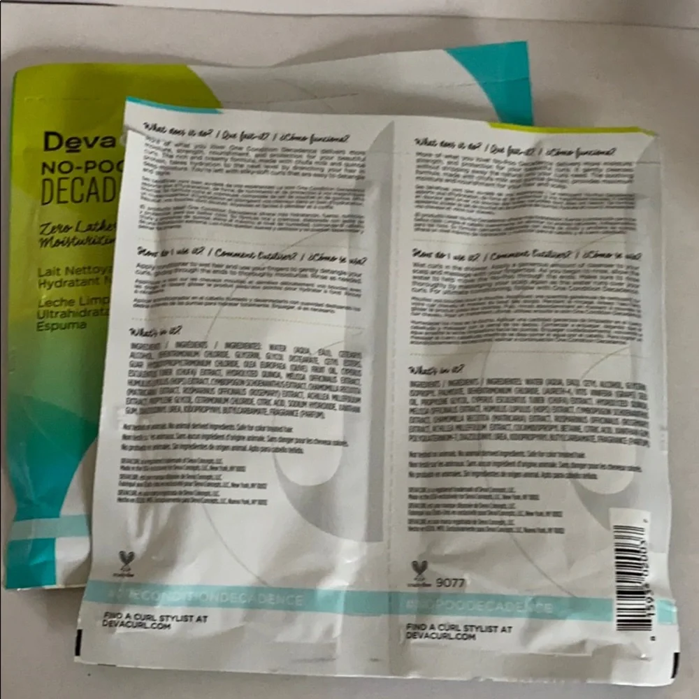 DEVACURL Curl Supercream Coconut Styler 3oz Shampoo Sampler 4oz